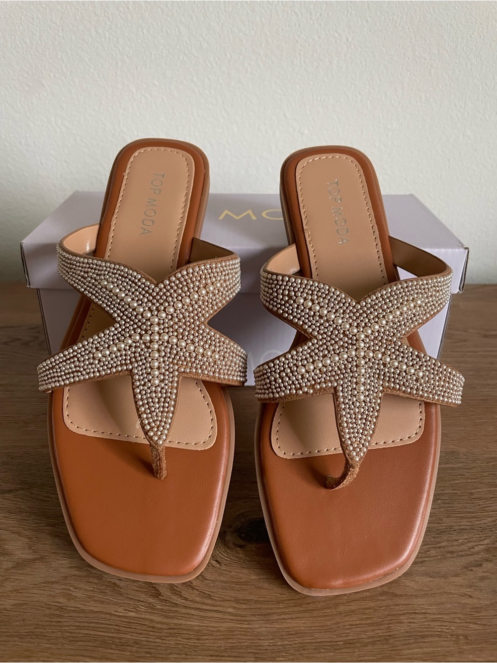 NWT TOP MODA Autumn Sandal Size 7.5 - Picture 2 of 4